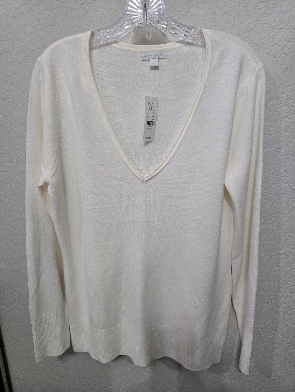 New York & Company V-Neck Sweater